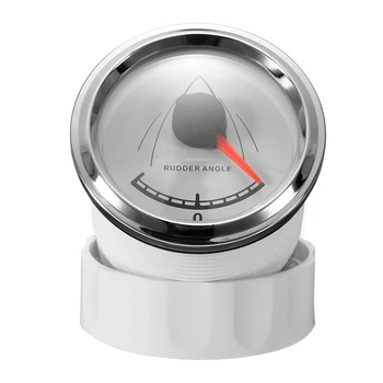 

12/24V 52mm Boat Rudder Angle Indicator Gauge With KE41000 Double Layer Anti-Fogging Glass SUS316 Stainless Steel Navigate Yacht