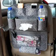 1 шт. Автомобиль SUV стул ранец сиденья Чехол удобная сумка аккуратное хранение карман черный