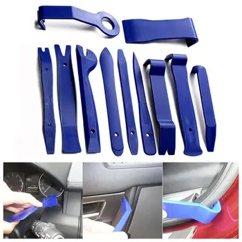 

11 PCS Car Removal Kits Auto Interior Radio Panel Repair Tool Durable Door Clip Window Trim Removal Install Set