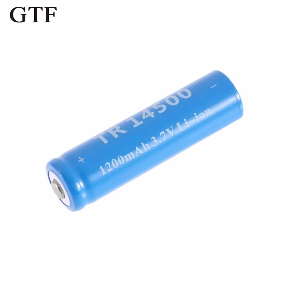 3 7 V 1200mAh TR 14500 литий ионная аккумуляторная батарея фонарик быть