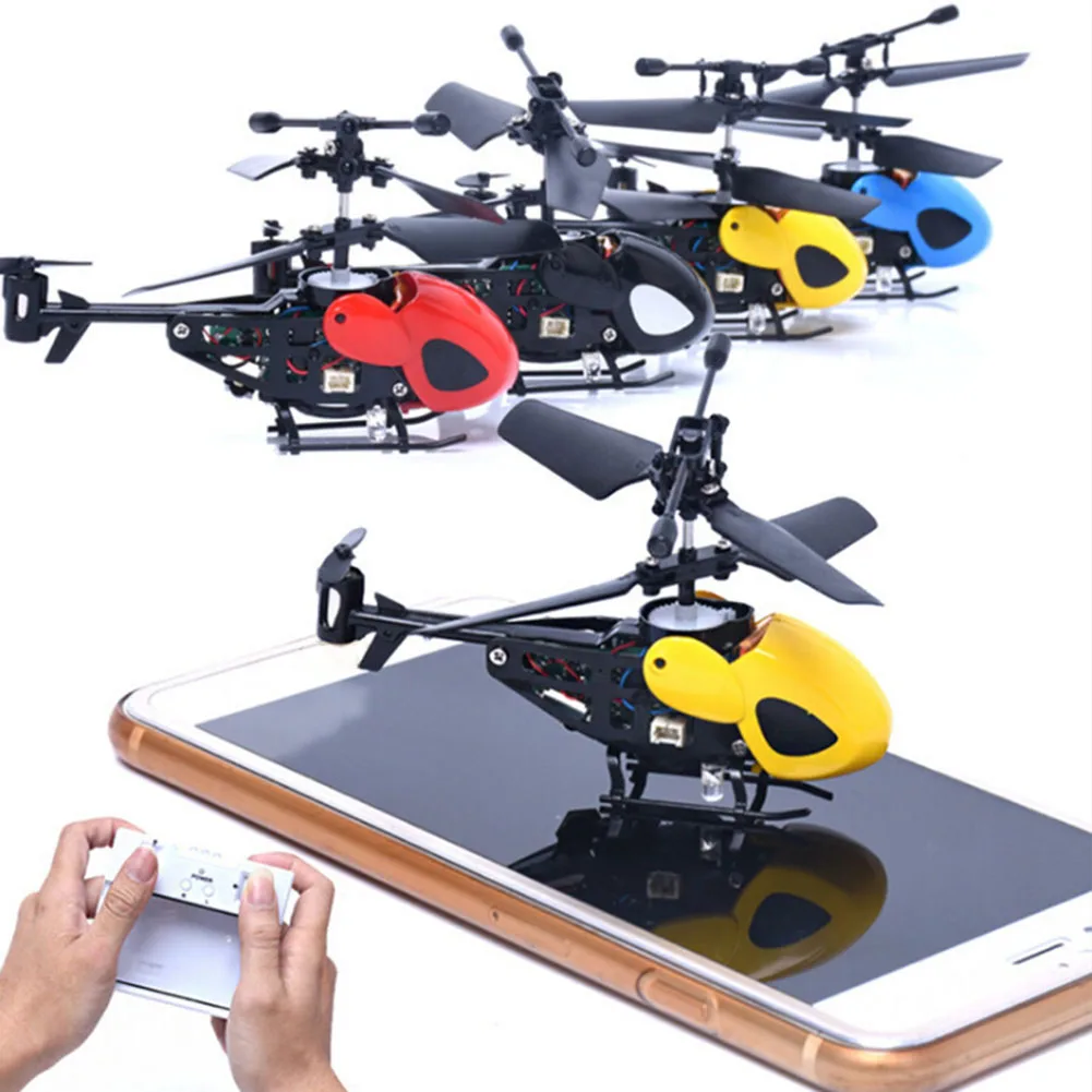 Original QS5012 Mini Drones RC Flying Toy Gyro Radio Control Metal Alloy Fuselage RC Helicoptero Mini