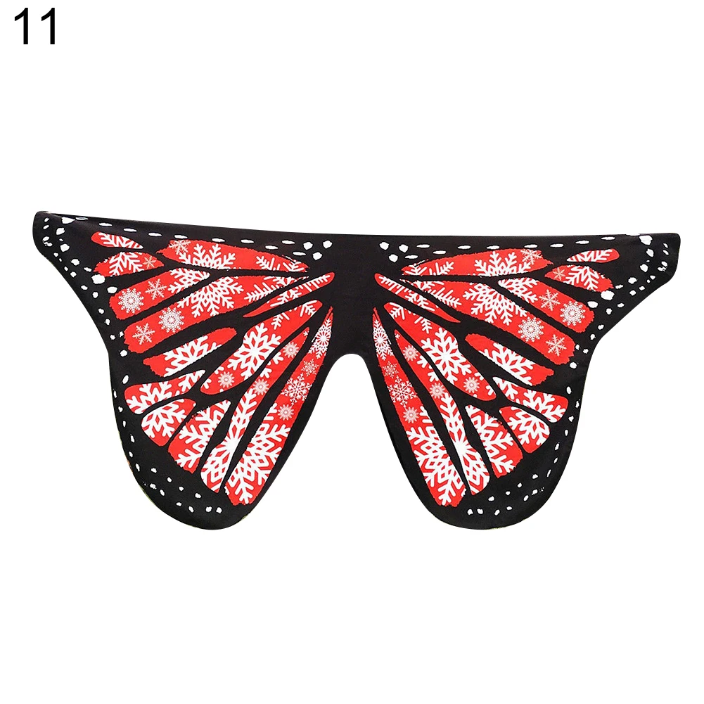 Цветной Мягкий тканевый палантин-бабочка, палантин, шарф, женский костюм феи - Цвет: 11