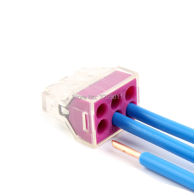 1PCS Push Wire Connector For Junction Boxes 400 V 18 12 AWG PCT 106 773