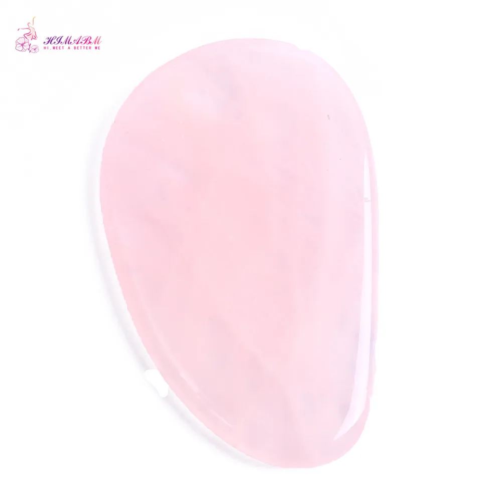 Natural rose quartz pink jade massage Gua Sha Board for body reiking healing item relax tool acupunture point Natural rose quartz pink jade massage Gua Sha Board for body reiking healing item relax tool acupunture point