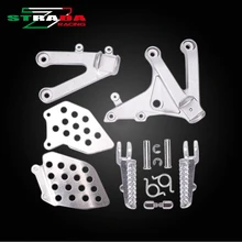 Front Foot Rests Pedal Bracket Assembly Kit For Honda CBR600RR F5 07 08 09 10 11 12 13 14 CBR600 F5 07-14 Motorcycle Parts