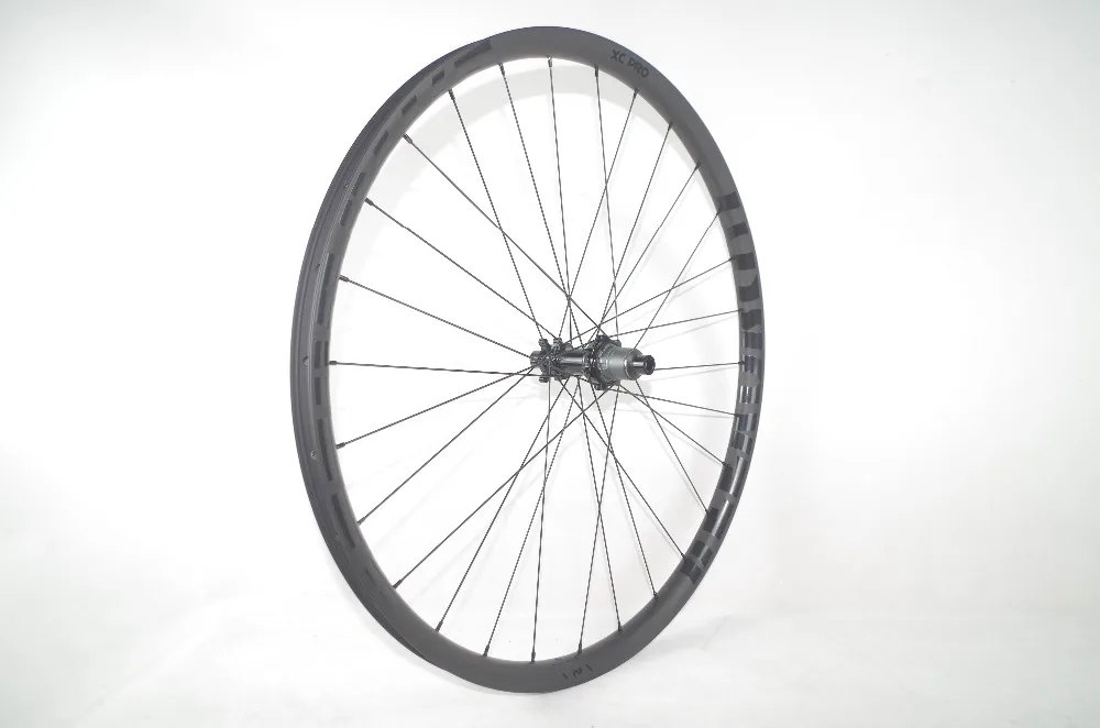 Excellent 1249g 29er carbon BOOST wheels 30mmm tubeless 24mm deep straight pull 29in MTB XC wheelset 110mm 110 12X148 15X100 12X100 12X142 23