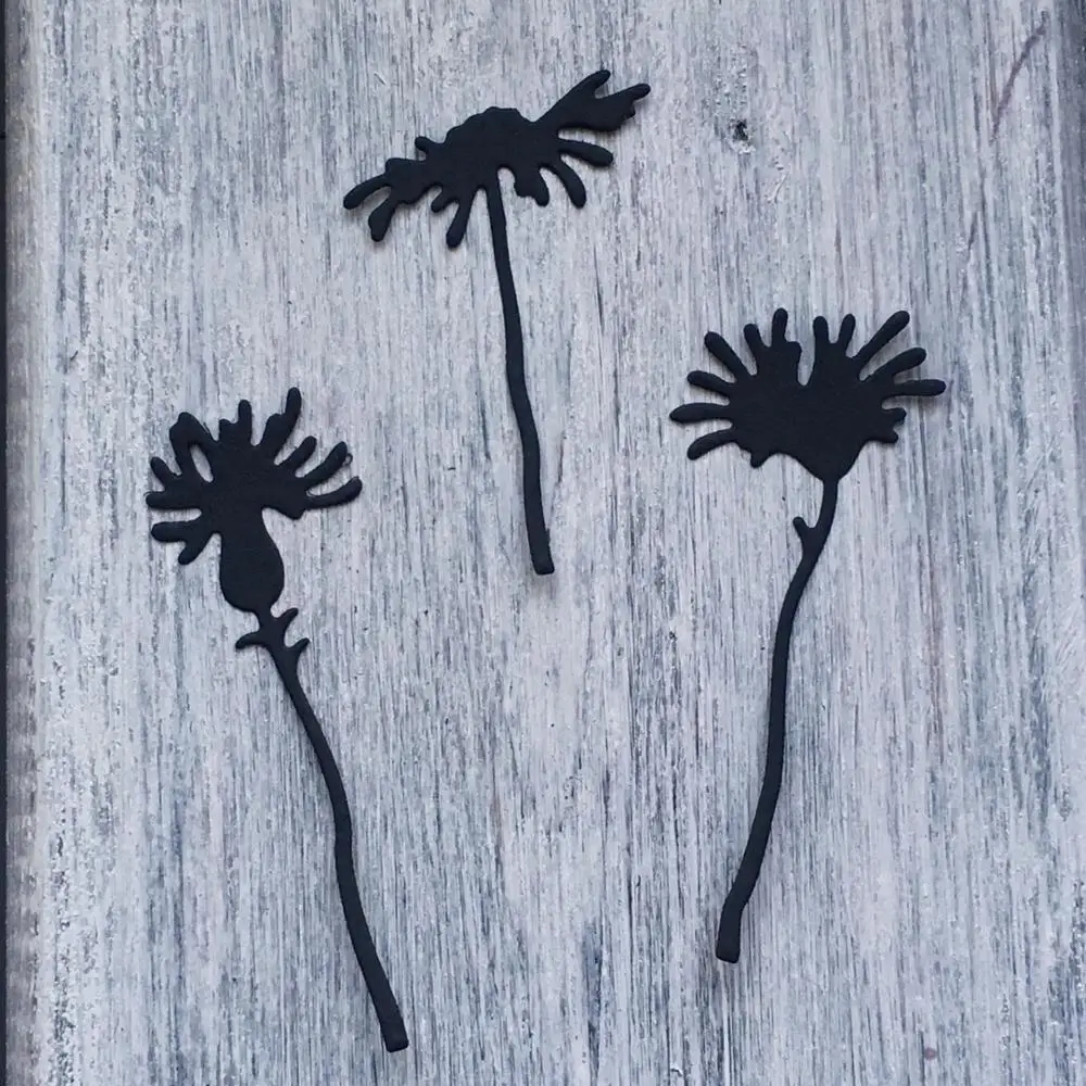 

ArtScrap Field Flowers 3 pcs For Man Metal Cutting Dies DIY Scrapbooking Card Decorative Die Cuts