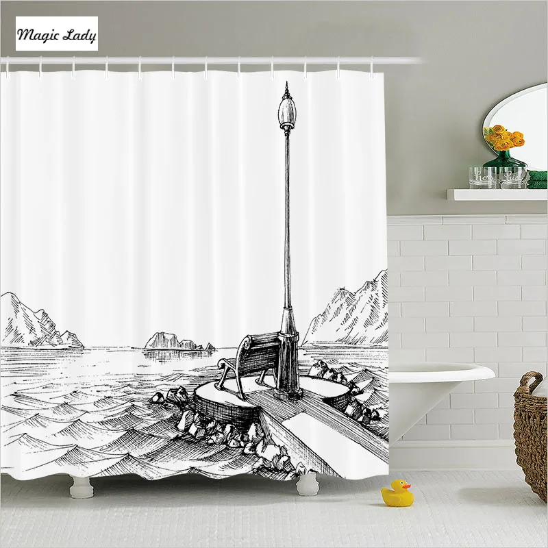 Tenda Della Doccia Bagno Depoca Accessori Mare Panchina