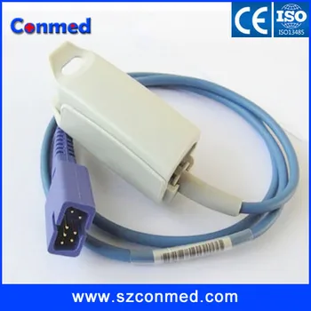 

10PCS/LOT Compatible New Nellcor Reusable Adult finger clip spo2 Sensor DB9 7pin. DS-100A with Non-oximax spo2 probe 1M