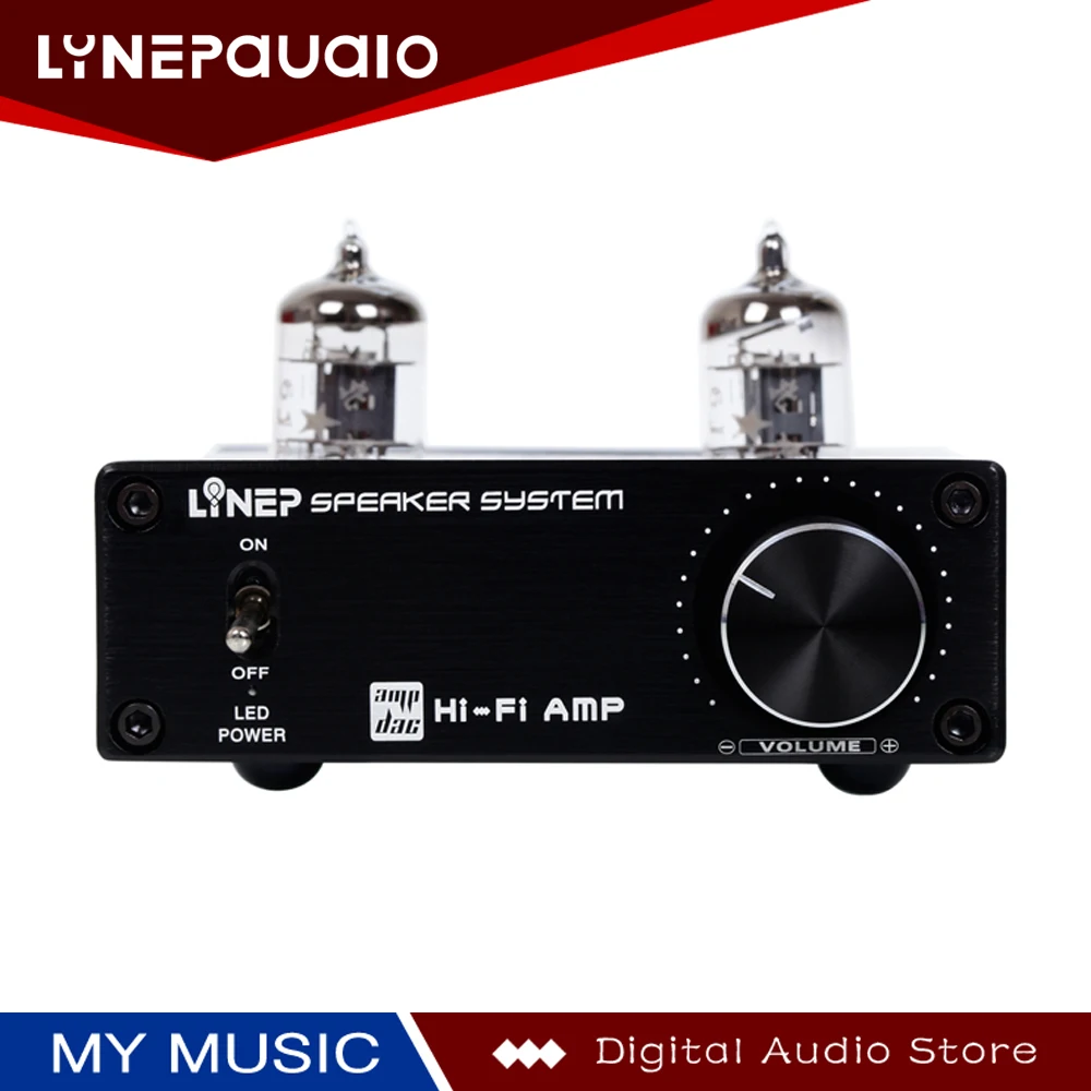 6j1 Vacuum Tube Amplifier Front Stereo Amplifier RCA Signal Input and Output With Sound Adjustment Control