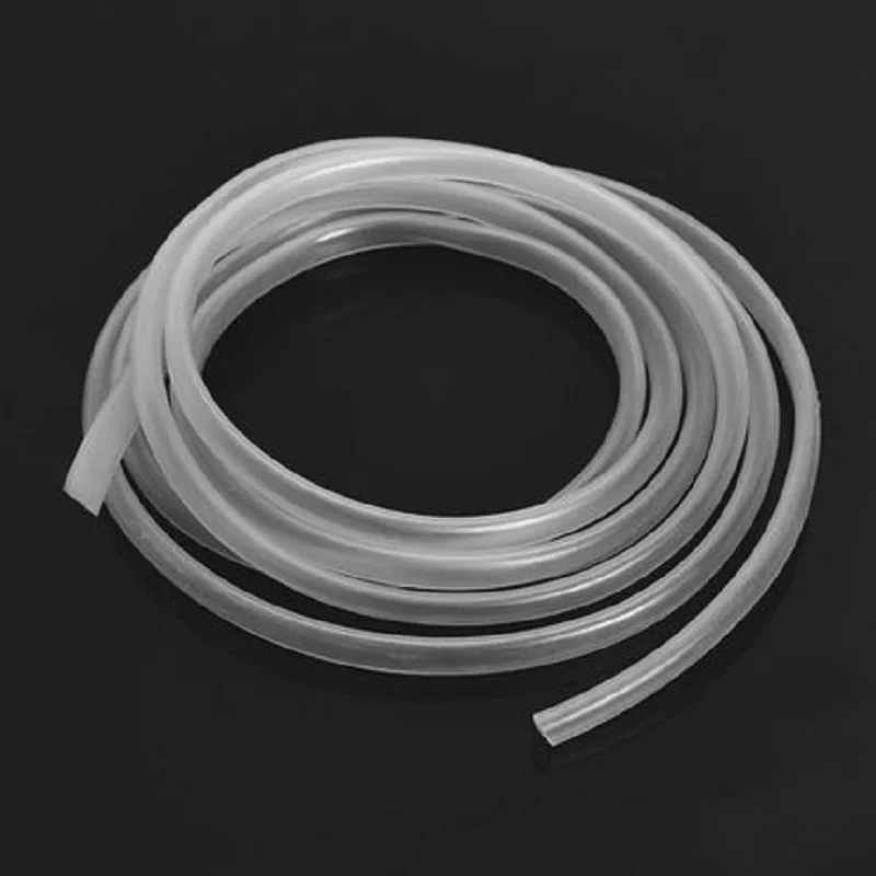 4*6mm Air Line Pipe Oxygen Compressor Plate Disk Disc Pump Hose Bubble Stone Aerator Aquarium Fish Tank Ring Mineral Rubber Tube