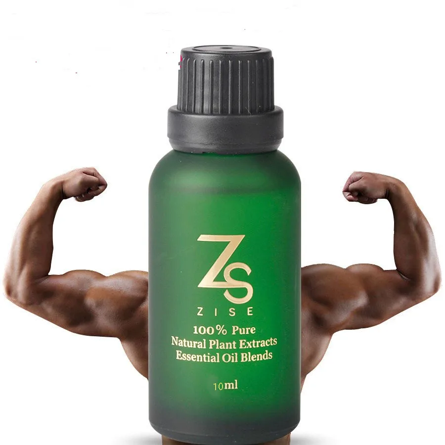 4 bottles Men growth oil increases erection products thickening longer