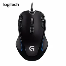 Logitech G300s Gaming Mouse 2500DPI Ergonomic Wired Optical PC Gamer Mouse Gamer For PC Laptop