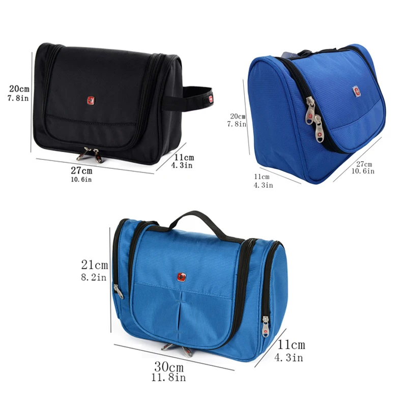 جودة عالية تعليق الرجال والنساء مستحضرات التجميل حقيبة البوليستر تجميل ضد الماء حقيبة السفر وكالة دش حقيبة التخزين