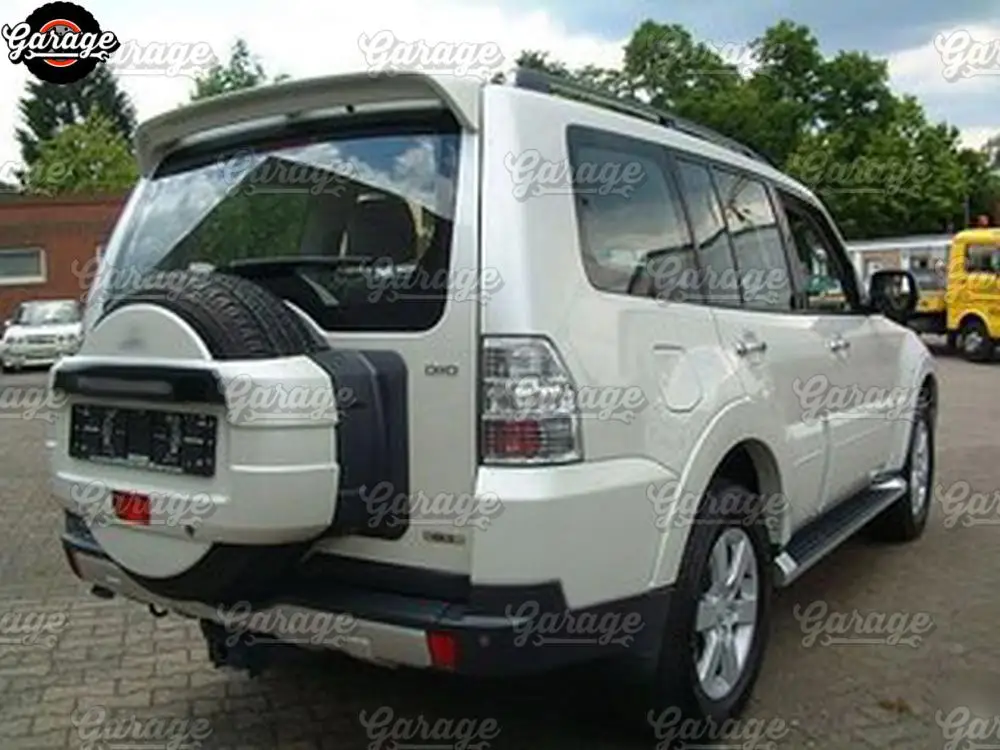 Спойлер на пятую дверь для Mitsubishi Pajero 4 2006- АБС-пластик спортивный Стайлинг Аксессуары Тюнинг автомобиля аэродинамическое крыло