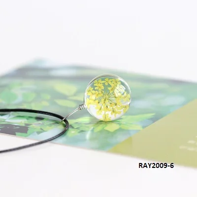

Handmade Dried Flower necklace Jewlery Pendant Necklace for Women