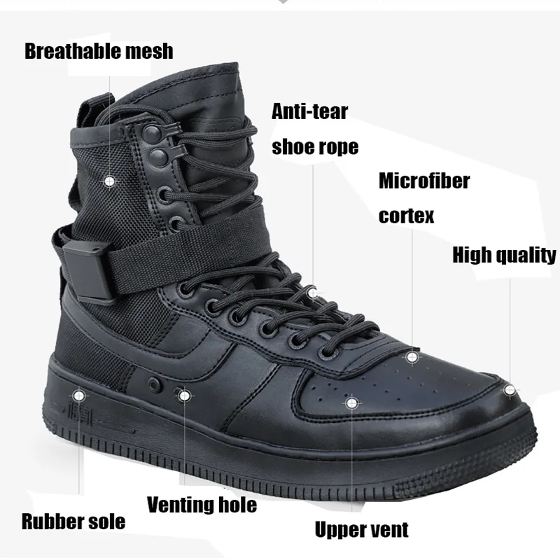 Preise 2018 mode Casual Militärische Taktische Stiefel Armee Grün Schuhe Männer Herbst Atmungsaktiv Motorrad Stiefel Sapato Masculino Spaziergang Schuh