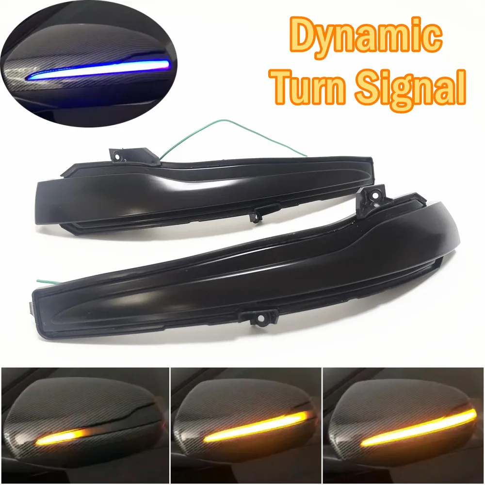 Dynamic Turn Signal Blinker Sequential Side Mirror Indicator Light For