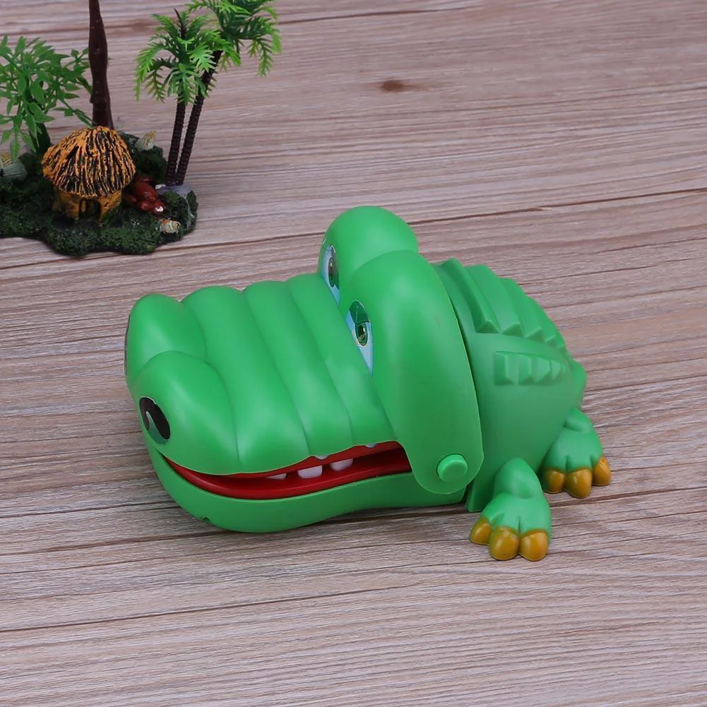 Экологичный крокодил Рот стоматолог укус палец игра весело играть игрушка