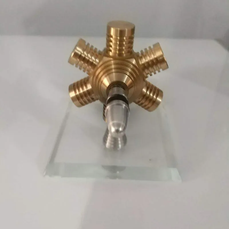 

Stirling engine, external combustion engine micro-generator, birthday gift six-cylinder aircraft engine model
