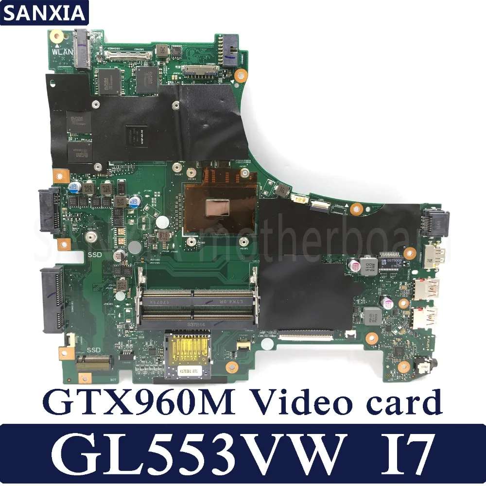 KEFU ROG GL553VW Laptop motherboard for ASUS GL553VW GL553VD GL553E