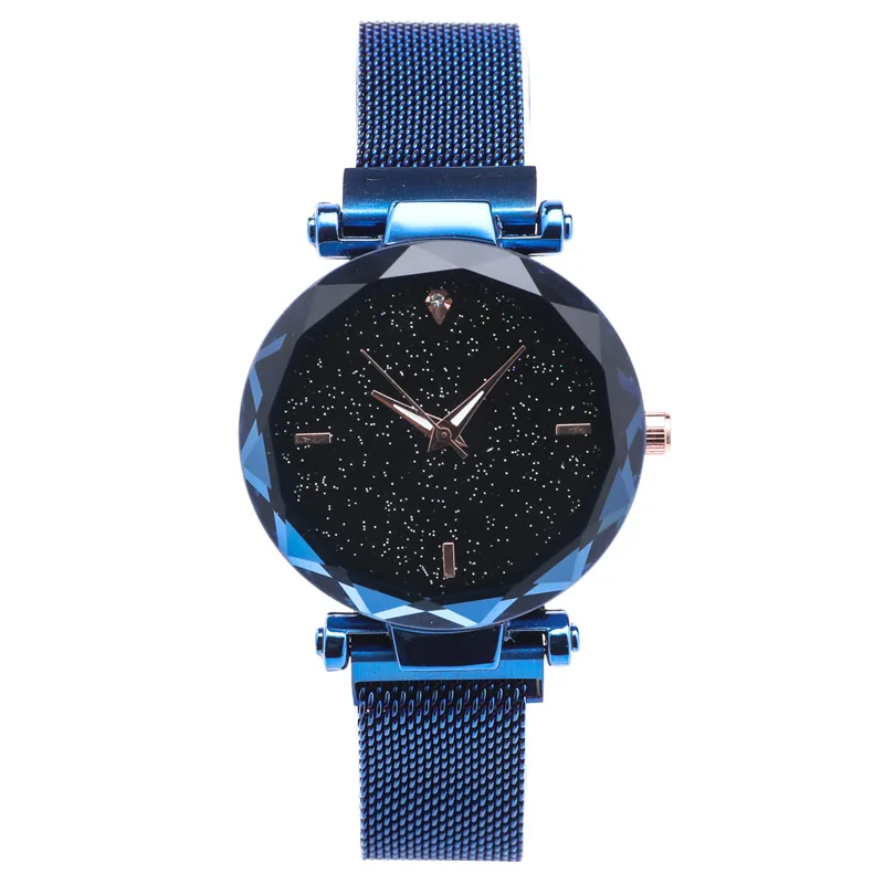 Starry Sky Designer Women's Watches Magnetic Stainless Steel Mesh Strap Ladies Wrist Watches New zegarek damski relogio feminino