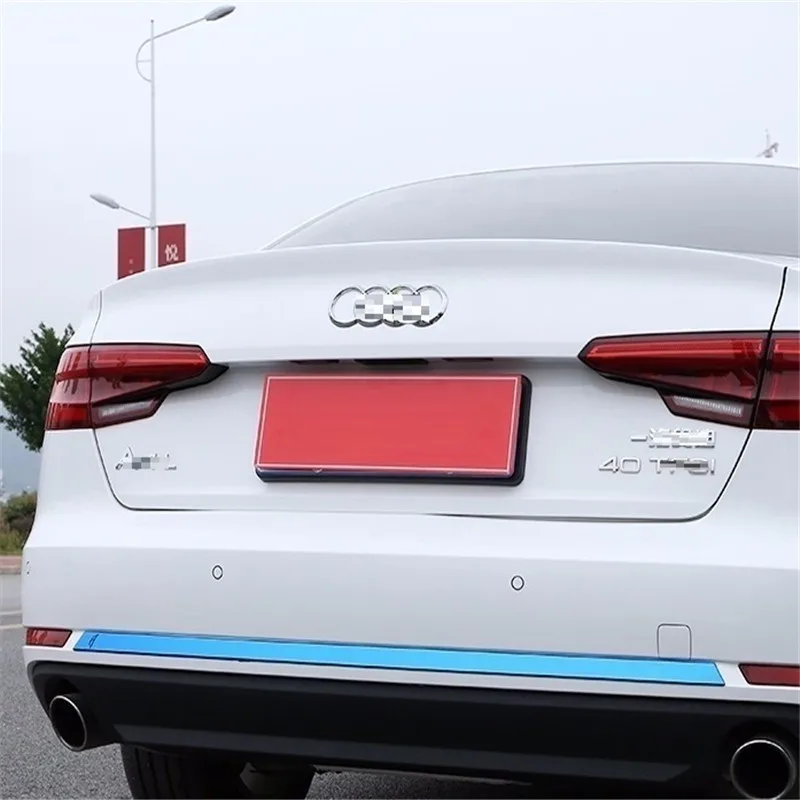 

Rear Door exterior promote auto automovil accessory car styling bright sequins covers accessories protecter 17 FOR audi A4L