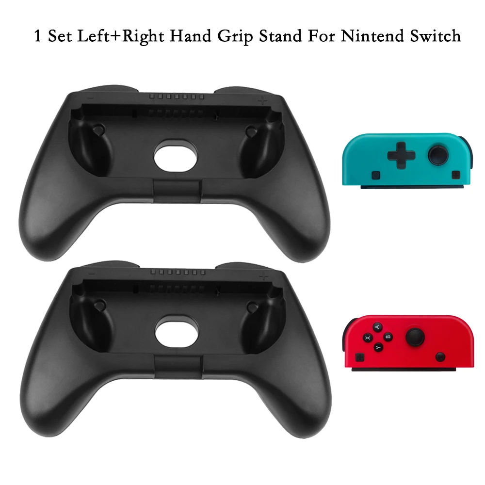 

1 Set Left+Right ABS Hand Grip Stand Support Holder for NS Joy-Con Hand Grip For Nintend Switch Joy-Con Controller