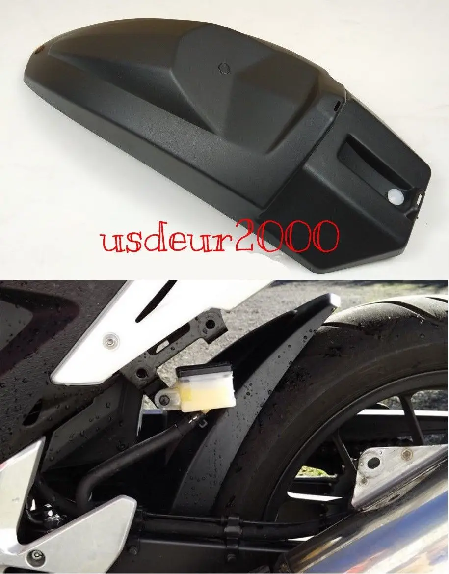 

ABS Rear Hugger Fender for Honda CB500F CB500X CBR500R 2013 2014 2015 2016 2017 2018 13 14 15 16 17 18 Black