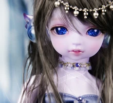 HeHeBJD 1/6 Serin ve riko mini denizkızı reçine bjd model oyuncak hediyeler ücretsiz kargo