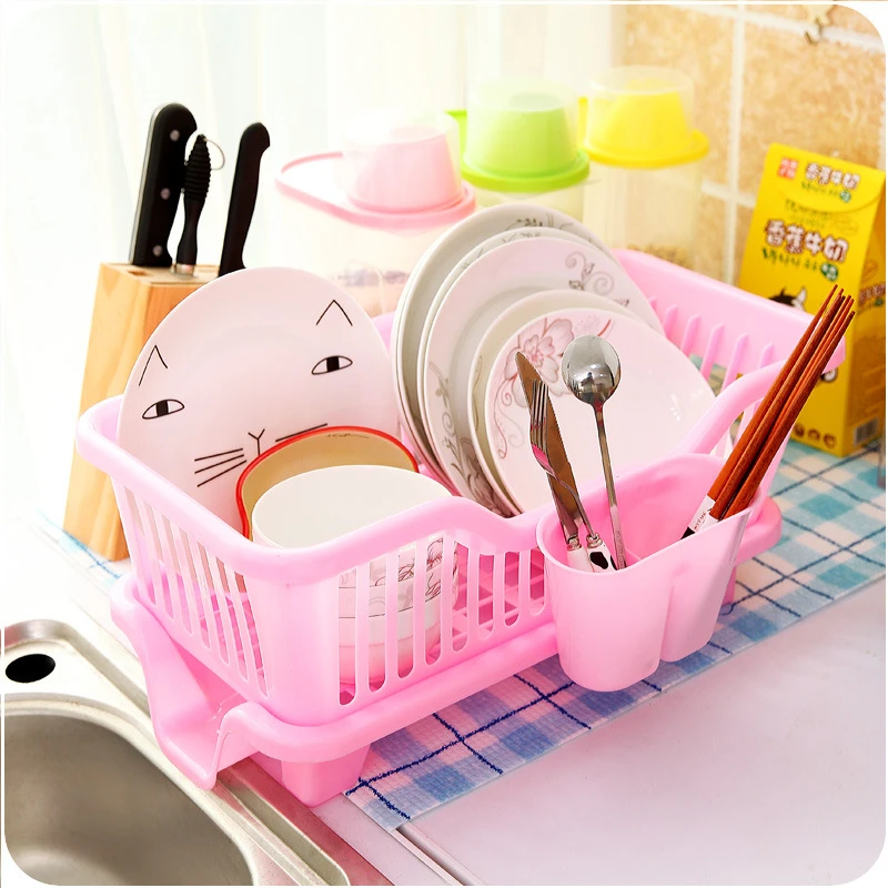 

Creative Home Furnishing plastic drainboard A436 thickening multifunctional rack bowl dripper kitchen supplies wholesale