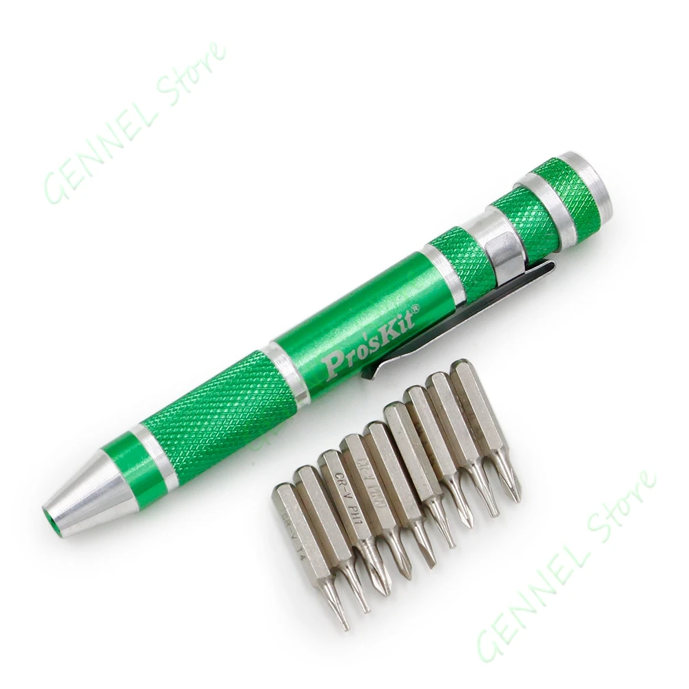 Pen Style 9 in 1 Torx Phillips Slotted Screwdrivers For Glasses Phone