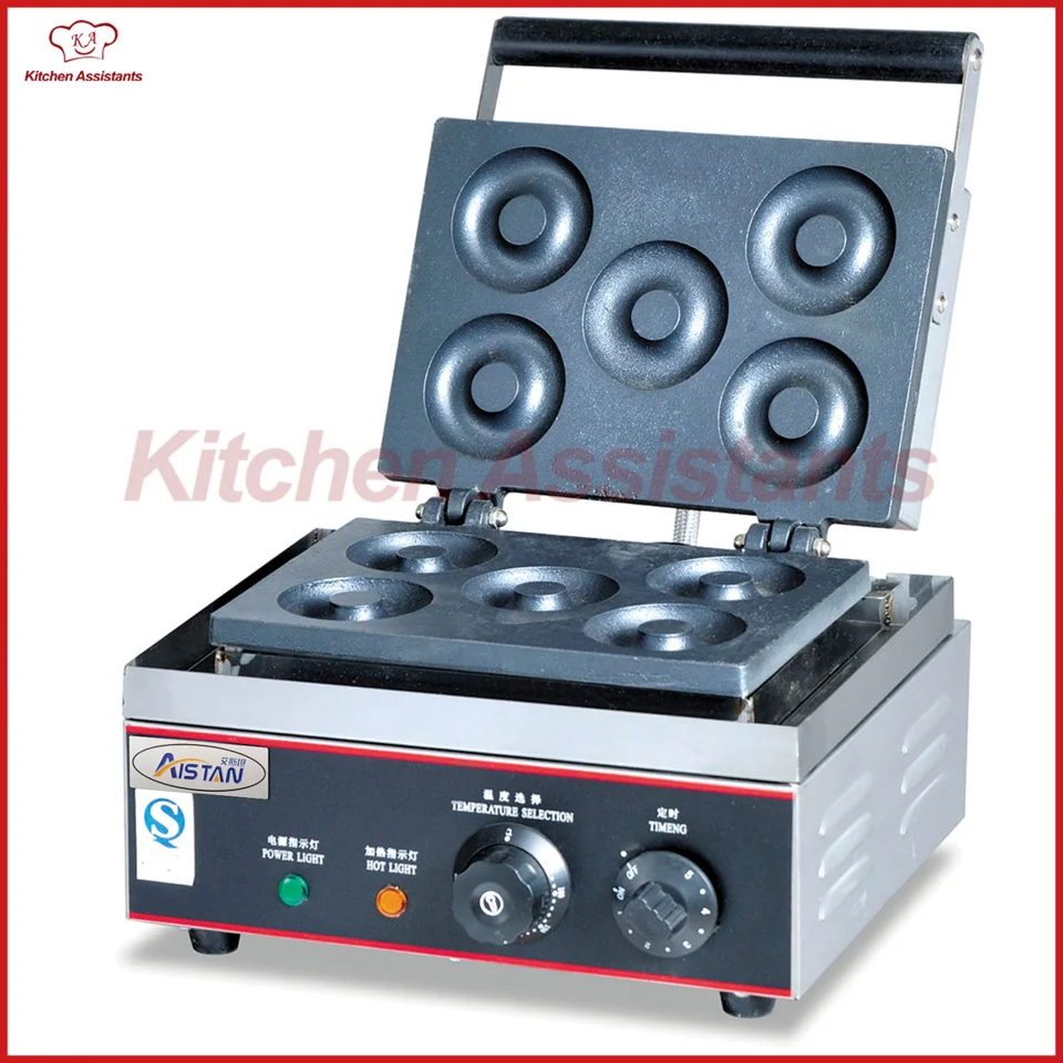 

EG5O electric commerical desktop donut fryer baking making maker machine