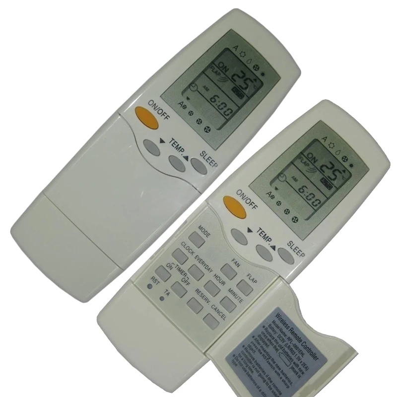 

Universal Remote Control For Carrier Air Conditioner RFL-0601EHL RFL-0301 RFL-0601