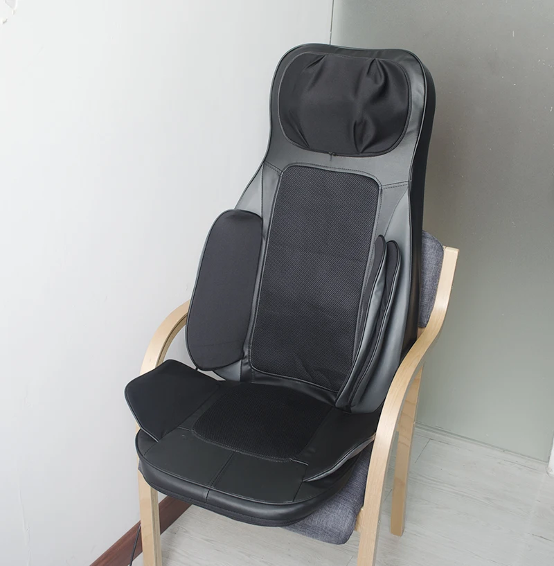  BYRIVER Portable Massage Chair 3D Airbag Massage Cushion Shiatsu Neck Back Massager with 1 year War