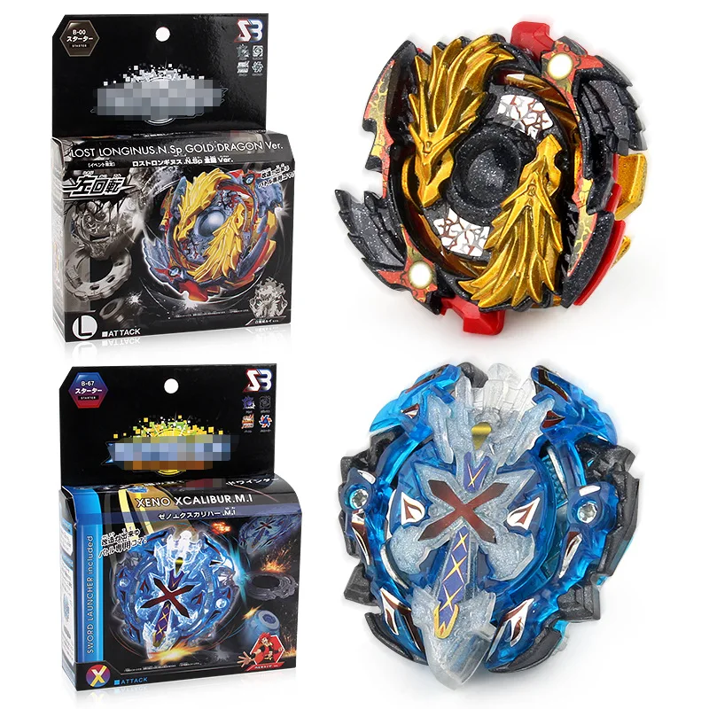 

Happy Money B-00 B-67 Beyblade Burst Toy Arena With Launcher Box Beyblade Metal Fusion Spinning Top Toy for Children Gift