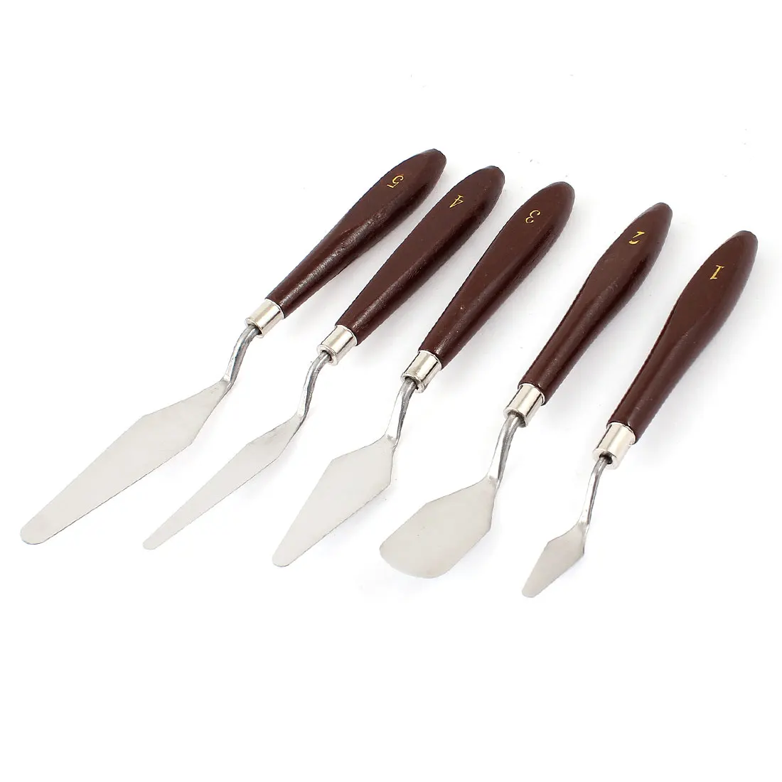 UXCELL Mixing Tool 5 In 1 Metal Blade Palette Art Paint Painting