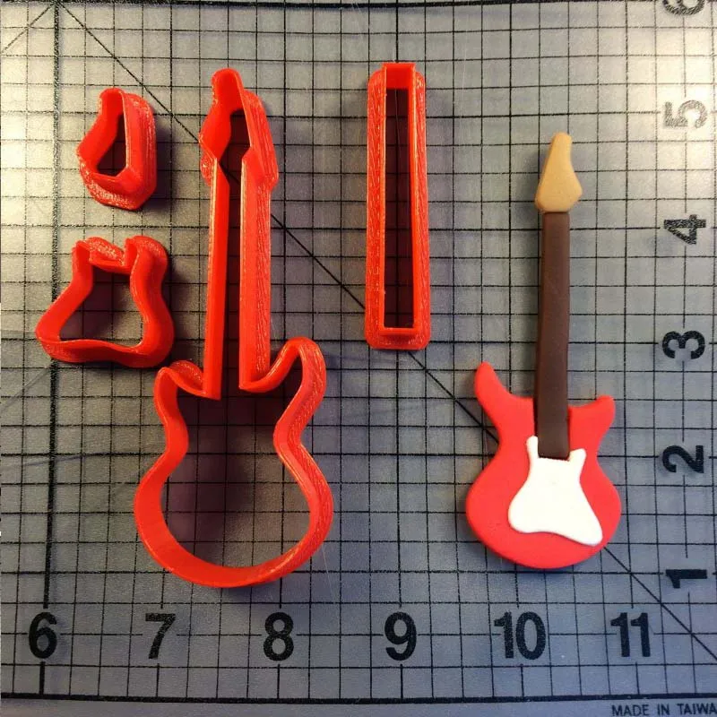 Инструмент серии печенья саксофон рояль резаки для торта украшения инструменты на заказ 3D напечатанные помадкой Топ пресс