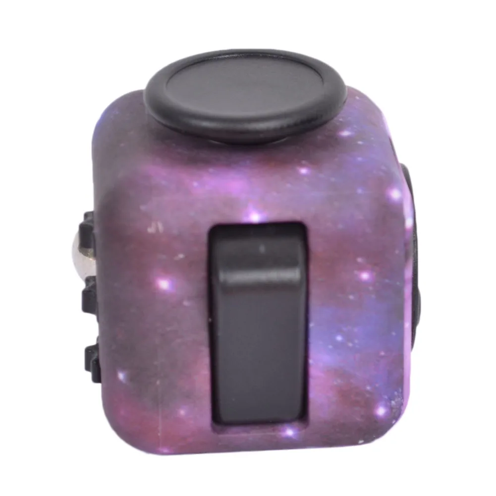 Original Star Camouflage Fidget Cube EDC Spinner Toy with Case Anti Stress Desk AntiStress Vent Toys