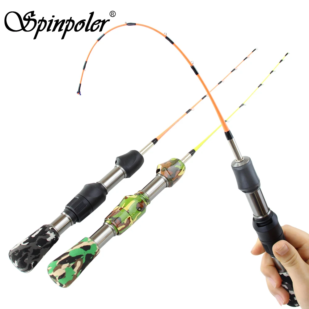 Spinpoler 2018 New Ice Fishing Rod Soft Mini Winter Casting Spinning