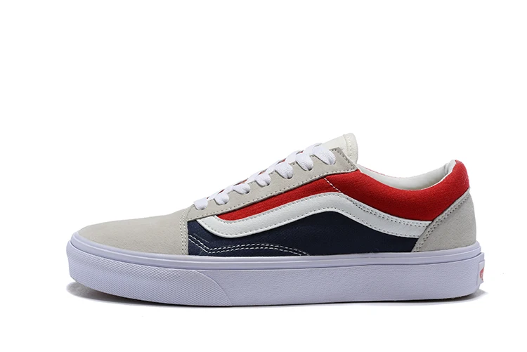 2018 Новые Оригинальные Vans Old Skool низкий топ КЛАССИКА Унисекс МУЖСКИЕ и ЖЕНСКИЕ