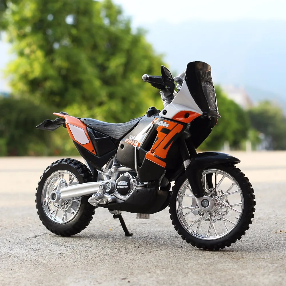 1:18 Масштаб Maisto KTM 450 ралли мотоцикл гоночные машины мини модели мотоциклов офисные игрушки подарки для детей