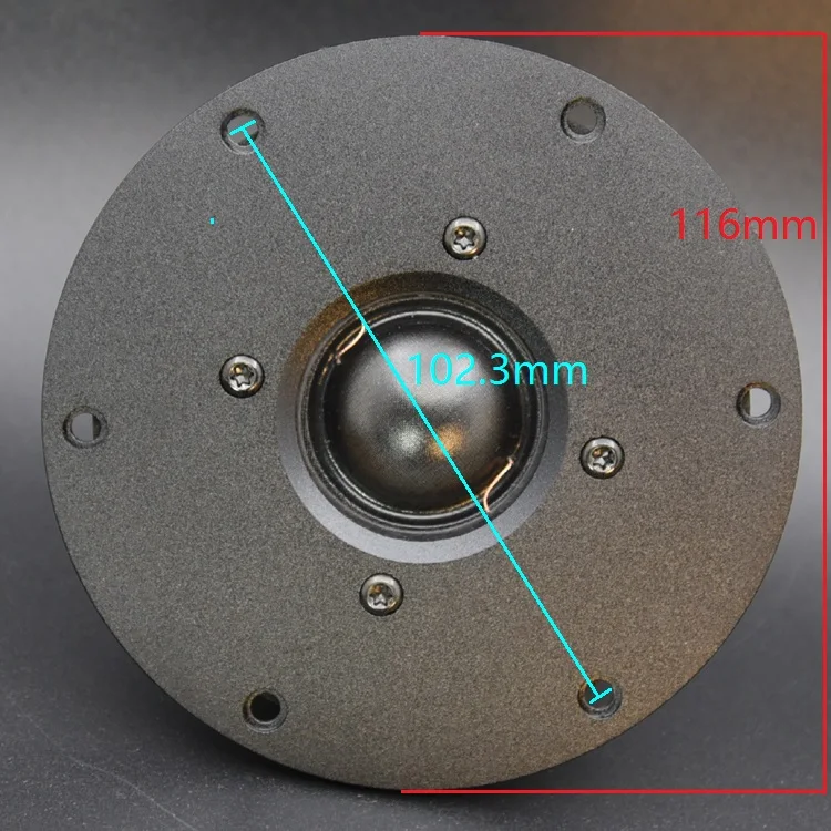 Hifidiy в прямом эфире, Hi-Fi, 4 дюйма 4," ВЧ-Динамик блок Шелковый мембрана 8OHM 30 Вт тройной громкоговоритель T1-104N/110/116 магнит Неодимовый магнитный