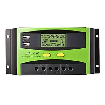 

Regulador solar 20A PWM 12v / 24v controlador de carga fotovoltaico