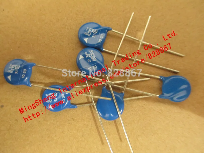 

Original new 100% varistor lightning protection tube S10K275 S10 K275 ( S 10 K275 ) 10K 275VAC (Inductor)