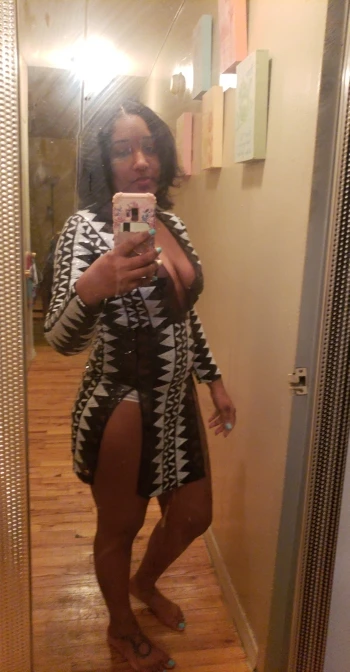'Look Back at it' Side Split Mini Dress photo review