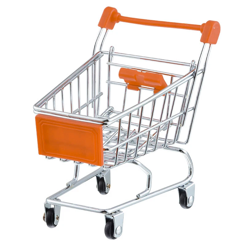 metal toy shopping trolley