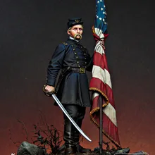 [Loong Way Miniatures] Фер миниатюрный податель Джошуа шамберлен, геттисбург, 1863 75 мм миниатюрные из полимерной смолы
