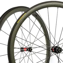 Новый дизайн чудо 100% кевлар углеродного волокна колеса 700C дорожный карбоновый велосипед карбоновая клинчерная покрышка для колеса диски 38