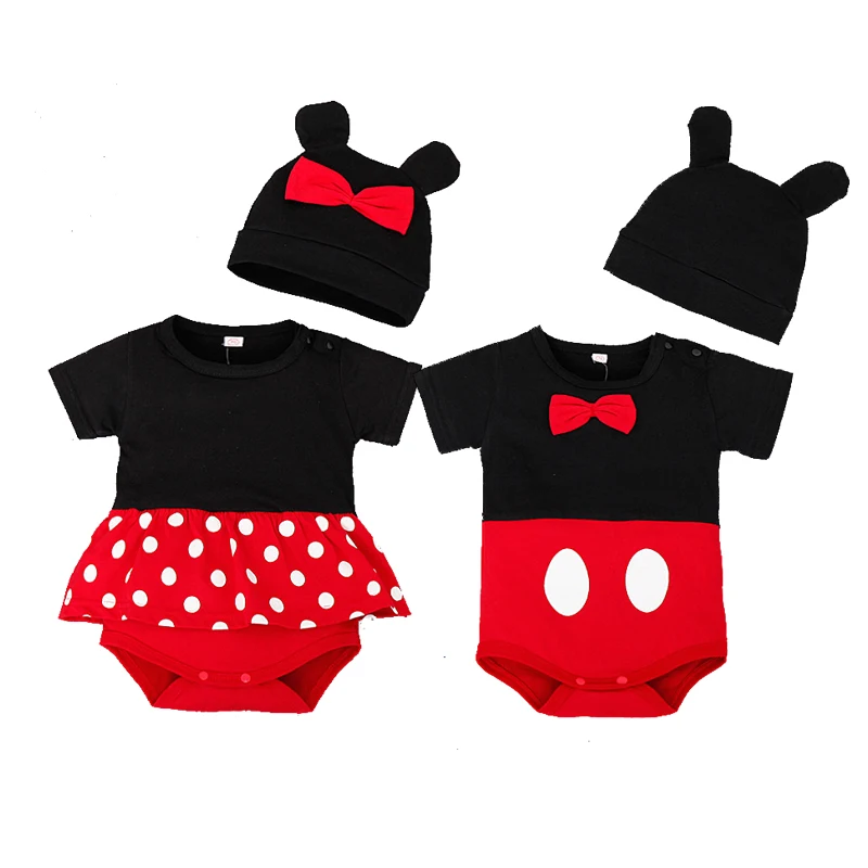 

Designer Baby Rompers+Hat Cartoon Animal Boys Girls Jumpsuit Infant Costumes Newborn Body Baby Clothes Set 2pcs Lovely baby sets